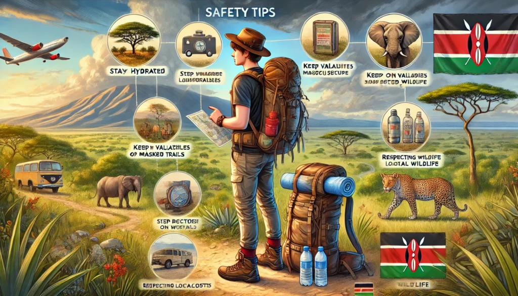 Backpacking for Beginners in Kenya Safety Tips